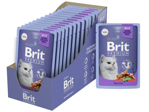 Brit Premium треска купить в ZooKorm24.ru
