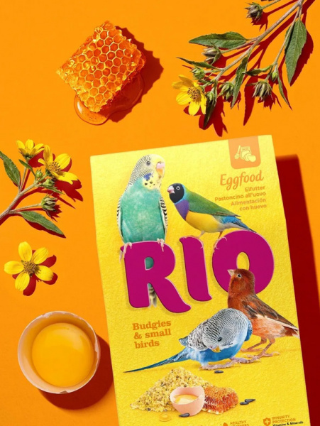 Rio Корм яичный для волнистых попугайчиков и других мелких птиц, 250гр