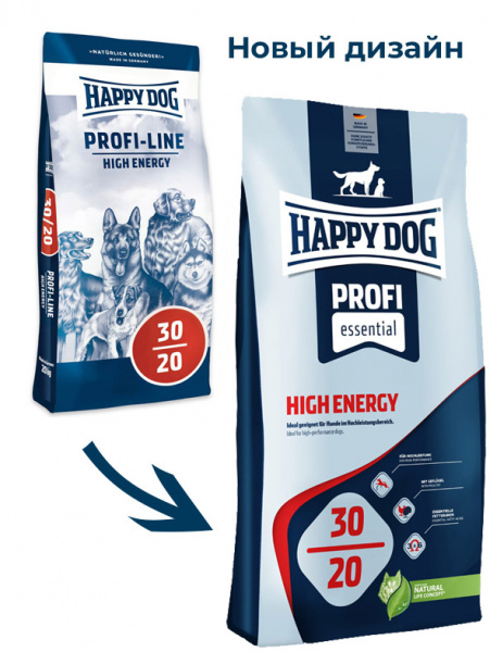 Happy Dog Profi-Line High Energy 30/20 купить в ZooKorm24.ru
