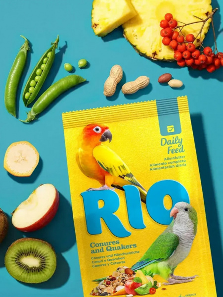 Rio Корм для аратинг и квакеров Основной рацион