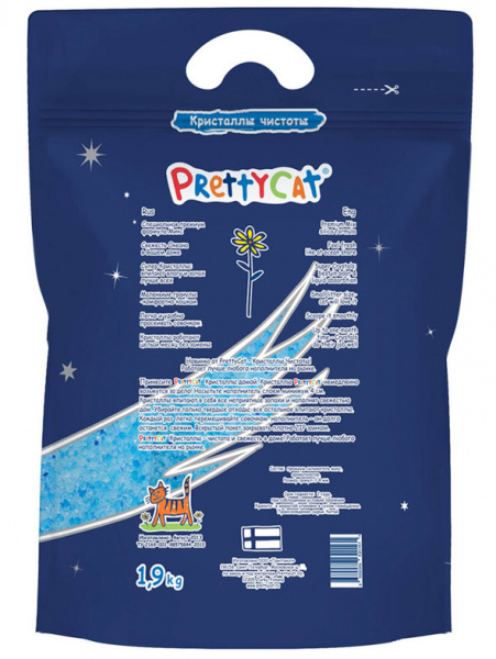 PrettyCat Кристаллы Чистоты  1,9 кг