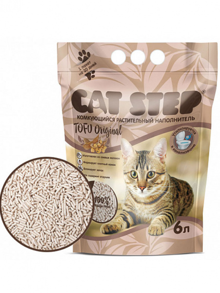 CAT STEP Tofu Original наполнитель