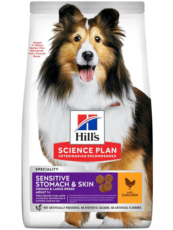 Hill s science plan sensitive stomach skin