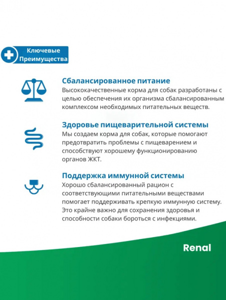 Farmina Vet Life Canine Renal купить в ZooKorm24.ru