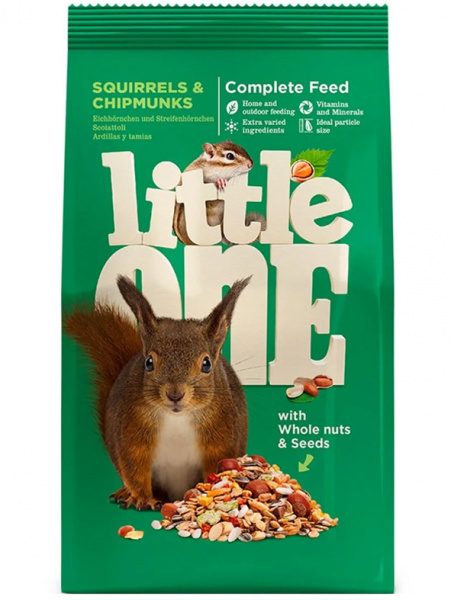 Little One Корм для белок и бурундуков, 400гр