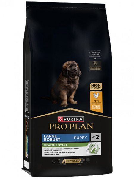 Pro Plan Large Robust Puppy Healthy Start, курица