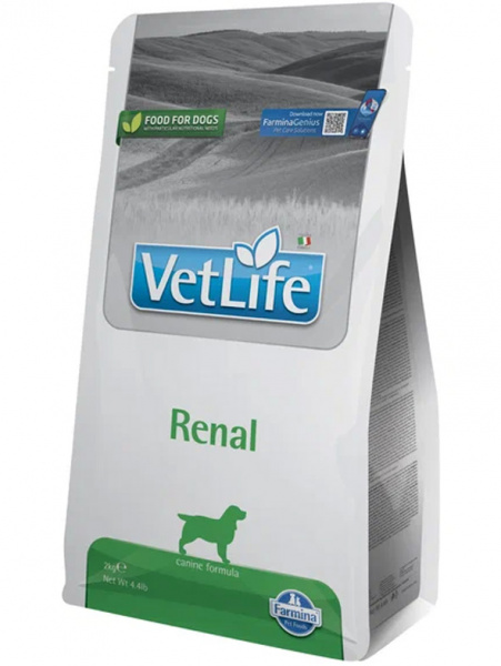 Farmina Vet Life Dog Renal При почечной недостаточности