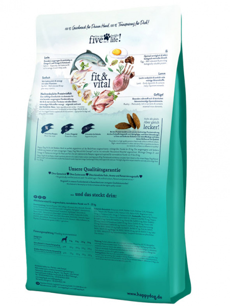 Happy Dog Supreme Fit & Vital Medium Adult купить в ZooKorm24.ru
