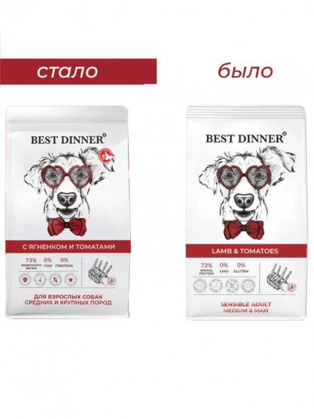 Best Dinner Sensible Adult Medium&Maxi купить в ZooKorm24.ru
