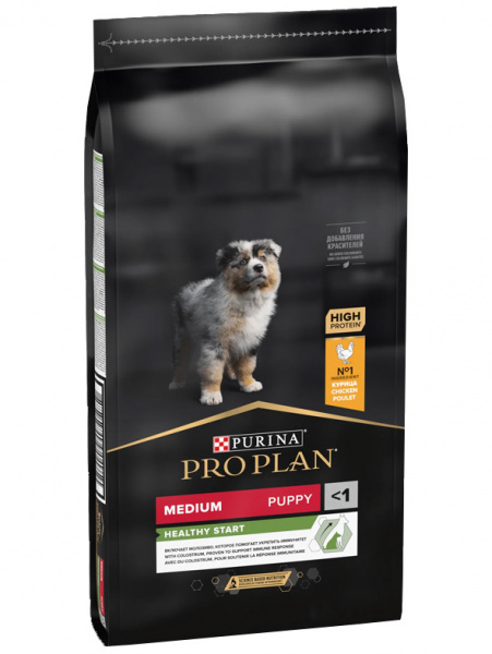 Pro Plan Medium Puppy Healthy Start, курица