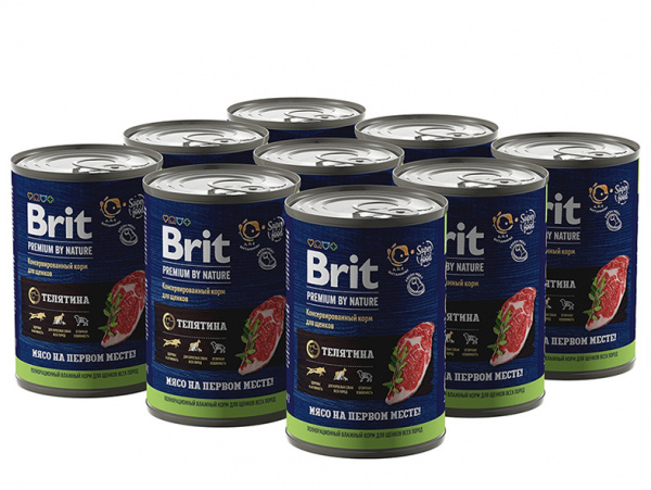 Brit Premium by Nature телятина купить в ZooKorm24.ru
