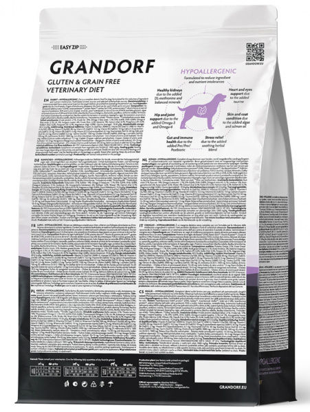 Grandorf Dog Vet Hypoallergenic купить в ZooKorm24.ru