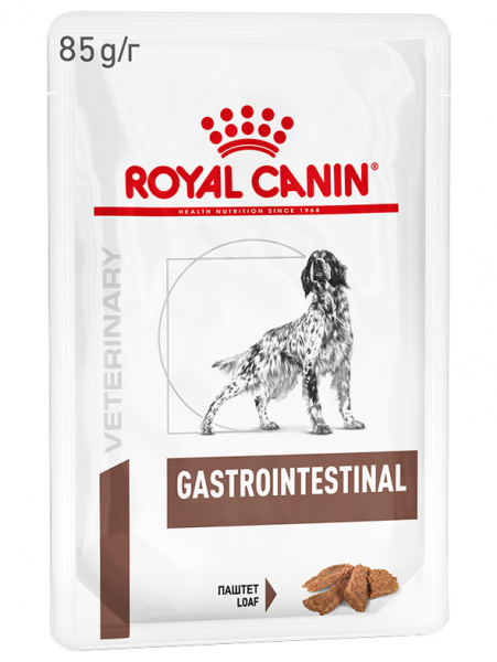 Royal Canin Gastrointestinal собаки, паучи, паштет