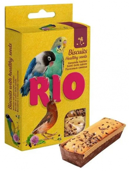 Rio Бисквиты для птиц  с полезными семенами (5шт), 35гр
