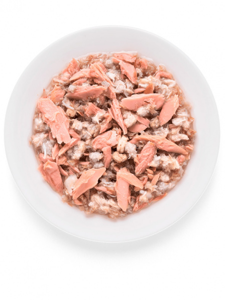 Grandorf Tuna With Crab In Broth филе тунца с мясом краба, консервы купить в ZooKorm24.ru
