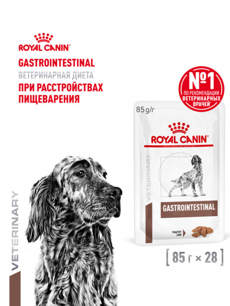 Royal Canin Gastrointestinal паштет купить в ZooKorm24.ru
