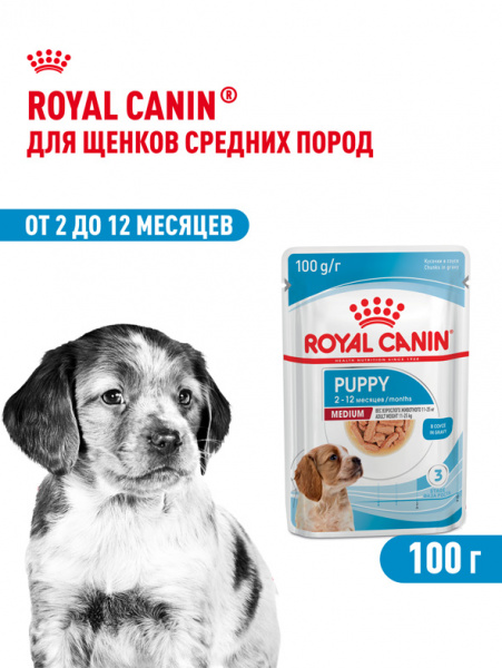 Royal Canin Medium Puppy купить в ZooKorm24.ru
