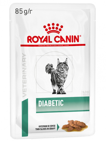 Royal Canin Diabetic кошки, 85г х 28шт (Россия)
