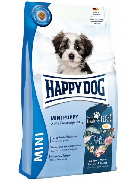 Happy Dog Fit&Vital Mini Puppy сухой корм для щенков мелких пород