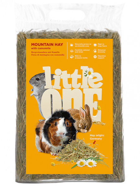 Little One Сено Горное с ромашкой для грызунов, 400гр