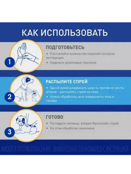 Frontline spray От блох и клещей, 250 мл